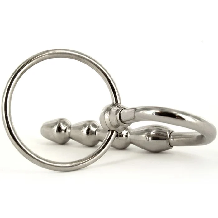 Spade Drop Penis Plug with Glans Ring - When you have the Spade Drop Penis Plug you