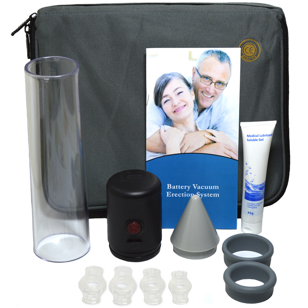 Deluxe Battery Operated Vacuum Erection System - Vacuum Therapy - Recommended by the British