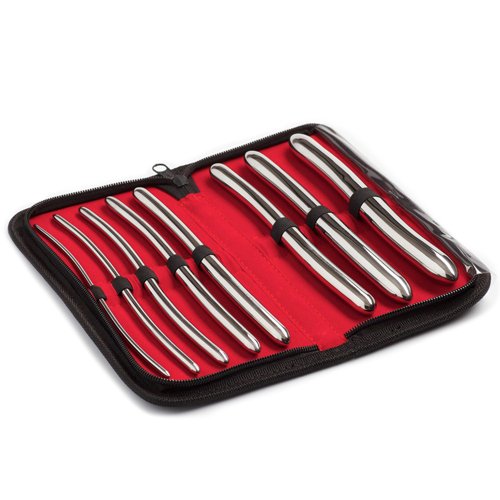 Hegar 8 Inch Urethral Sounds and Dilators - The Hegar Urethral Sounds Kit is a complete