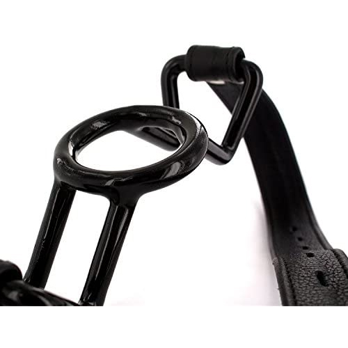 Xtreme PVC Coated Spider Gag - Leather - Xtreme PVC Coated Spider Gag