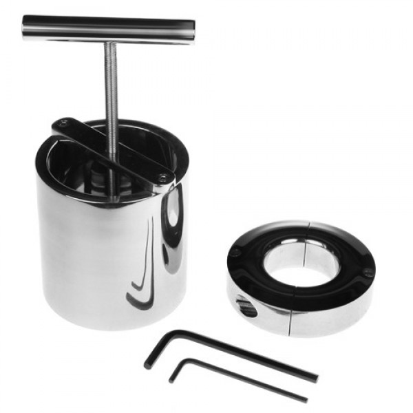 Ball Crusher and Ball Stretcher Combo - Stainless Steel - Ball Crusher and Ball Stretcher Combo