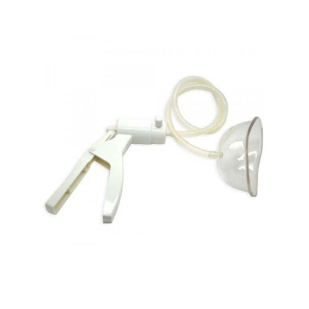 Vaginal Labia Pump System - A very durable, hard plastic pump. Soft silicone