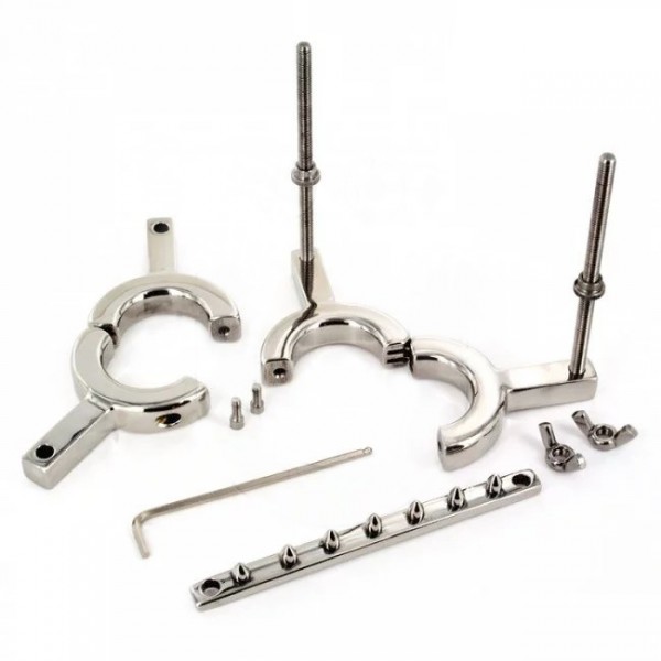 Ultimate CBT Ball Stretcher and Crusher with Spikes - Ball stretching, ball crushing and spikes - This - Ultimate CBT Ball Stretcher and Crusher with Spikes