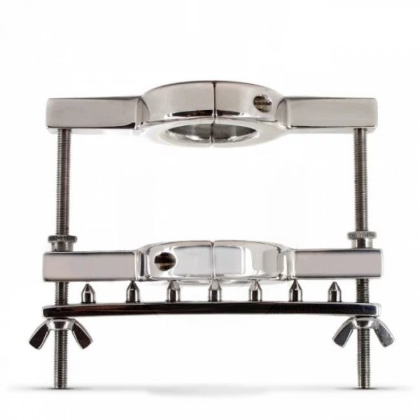 Ultimate CBT Ball Stretcher and Crusher with Spikes - Ball stretching, ball crushing and spikes - This