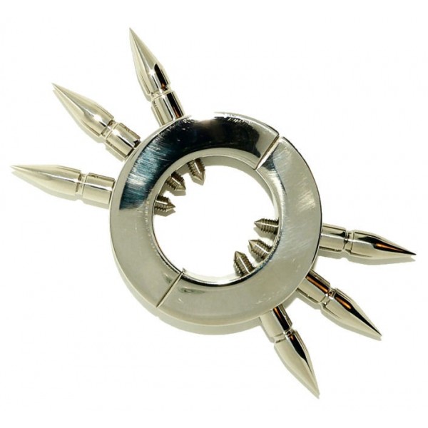Ball Stretcher Weight with Crotch Spikes - The Ball Stretcher Weight with Crotch Spikes is a