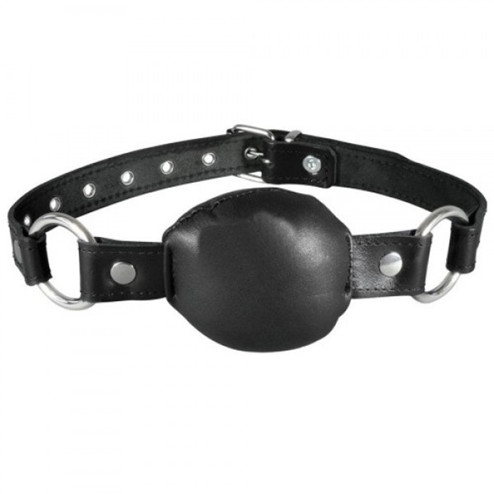 Dominix Deluxe Leather Round Ball Bag Black - Leather