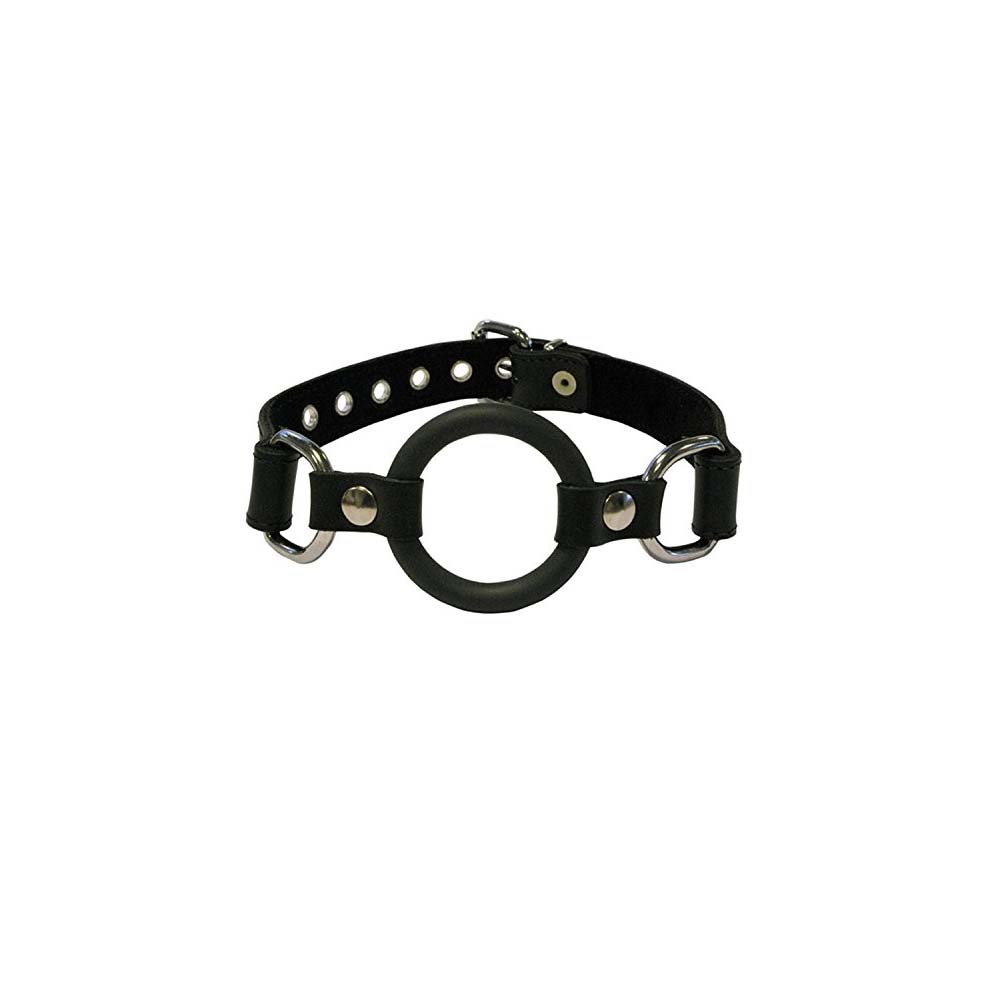 Mister B Rubber Coated Ring Gag - Rubber