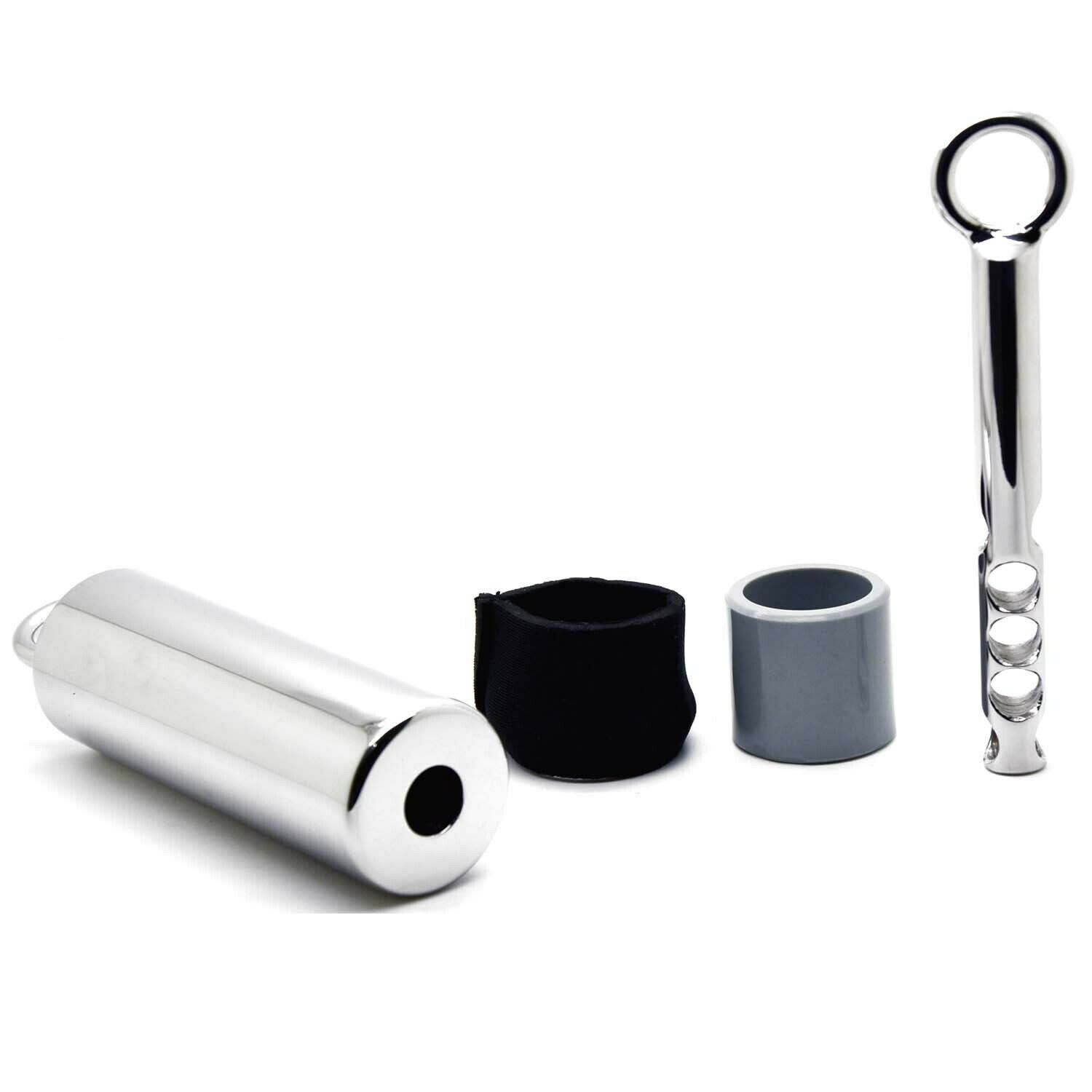 ICE LOCK Stainless steel self bondage OT-40-ICE Time Release Lock - This is now locked solid until the ice melts