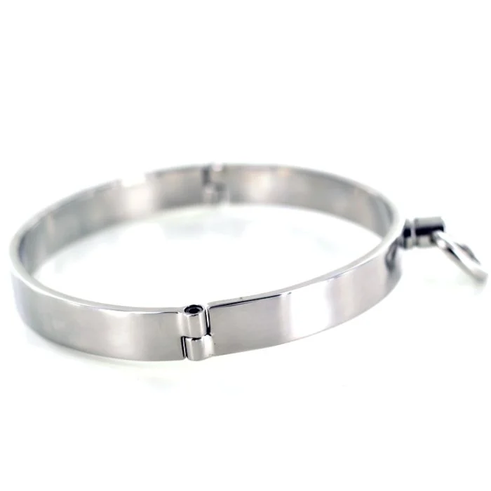 Stainless Steel Slave Collar - Stainless Steel - Stainless Steel Slave Collar