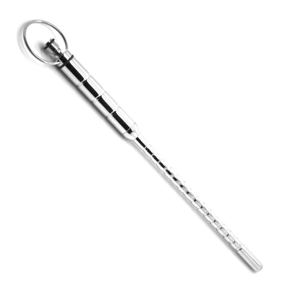 Vibrating and Ribbed Sound Male Urethral Vibrator - The Vibrating and Ribbed Sound is a sensual toy