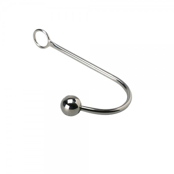 Master Series The Steel Anal Bondage Hook - Stainless Steel