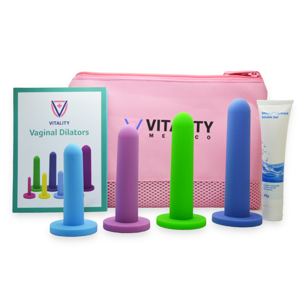Silicone Dilator 4-Pack Size 3-6 Silicone Dilators for Women & Men - Silicone Dilator 4-Pack Silicone Dilators for