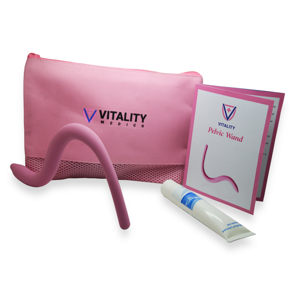 Pelvic Floor Wand & Massage Therapy Tool - Silicone - Pelvic Floor Wand & Massage Therapy Tool