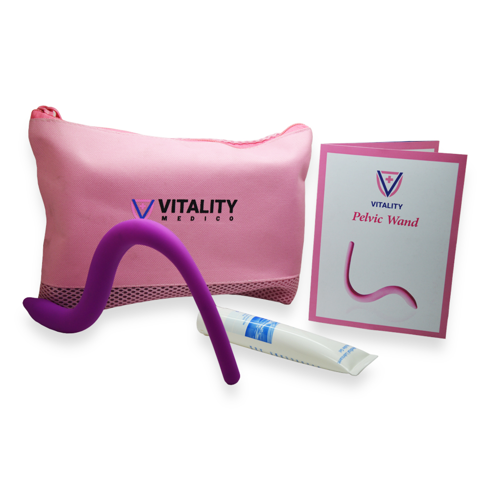 Pelvic Floor Wand & Massage Therapy Tool - Silicone