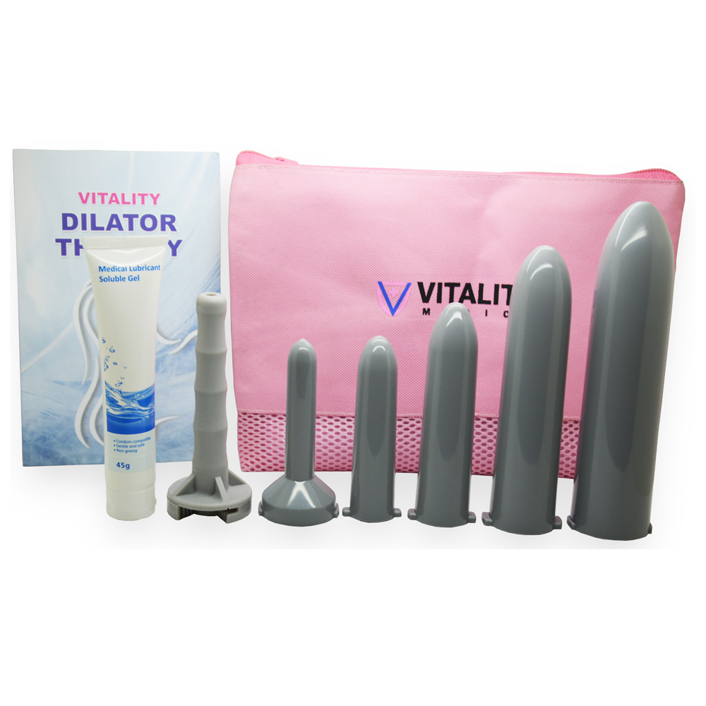 Vaginal Dilator Set-Vaginismus Pelvic Kegel Tightener With Lube - Vitality Medico Comfort Vaginal Dilators offer a - Vaginal Dilator Set-Vaginismus Pelvic Kegel Tightener With Lube