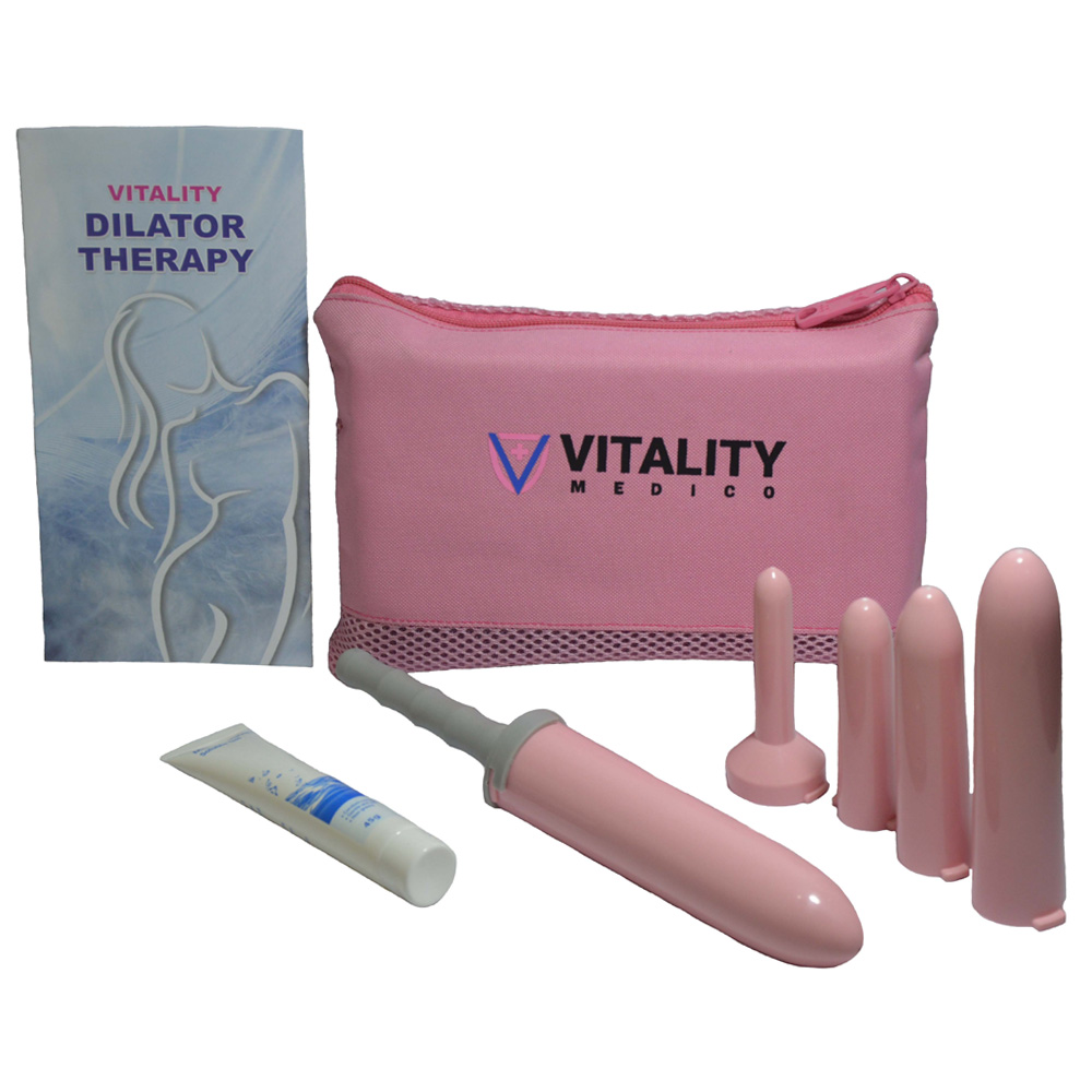Vaginal Dilator Set-Vaginismus Pelvic Kegel Tightener With Lube - Vitality Medico Comfort Vaginal Dilators offer a