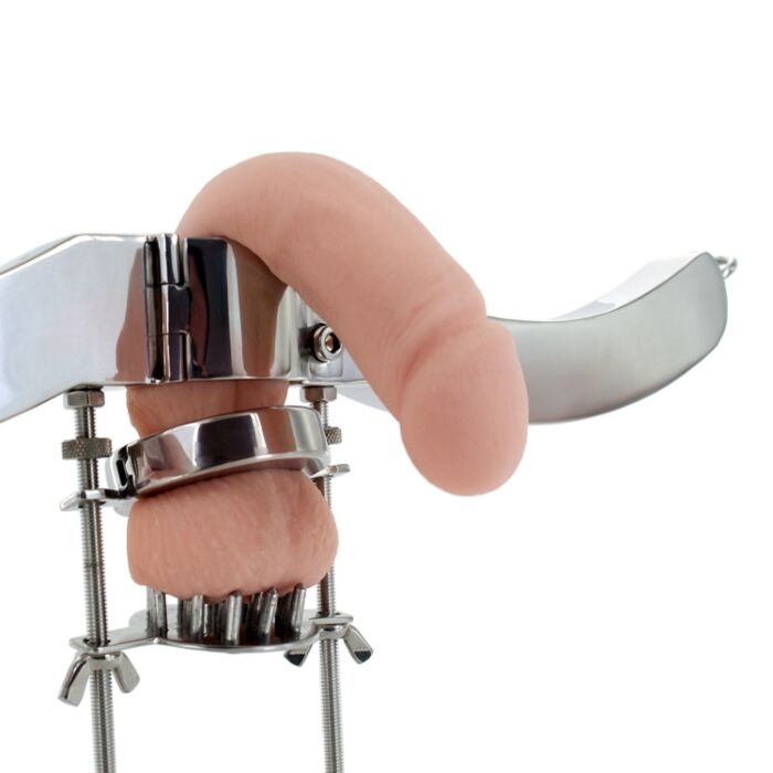 Black Label The Humbler Steel BDSM Humility Device - Have you got the balls to play with The Humbler - Black Label The Humbler Steel BDSM Humility Device