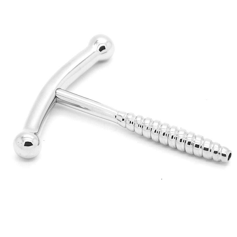 Dagger Screw Penis Plug - Who said you needed a partner to have fun? Even