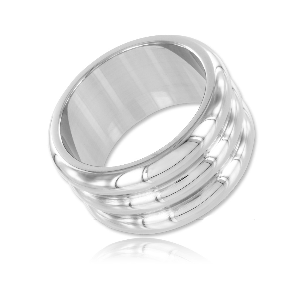 Deep Groove Cock Ring - With the Deep Groove Cock Ring you get a great