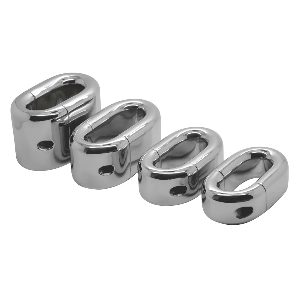 rounded oval ball stretcher 316L steel weighted ring smooth finish - The Rounded Oval Ball Stretcher is our newest