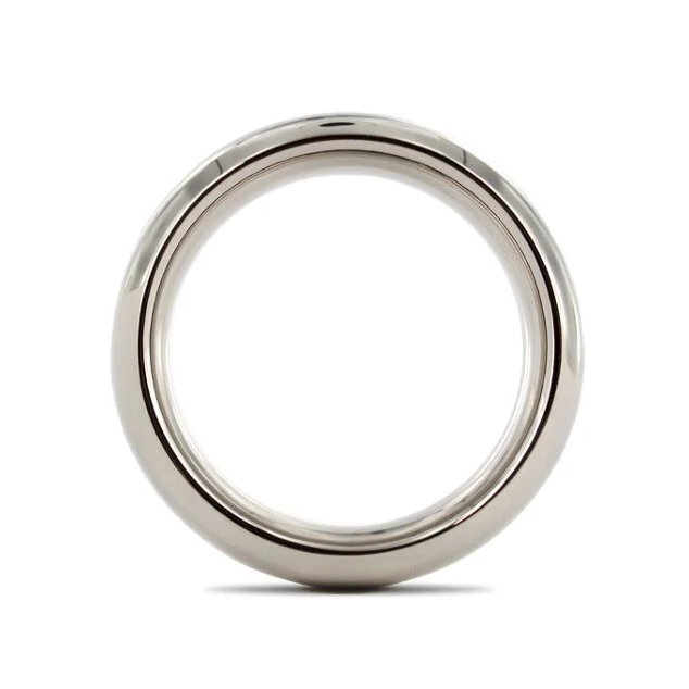 Stainless steel donut cock ring solid polished finish - Donut Cock Ring Stainless Steel