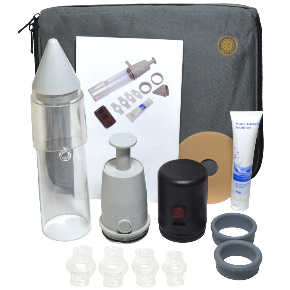 Encore Deluxe Vacuum Therapy System – Battery or Manual Pump - The Encore Deluxe Battery and Manual System