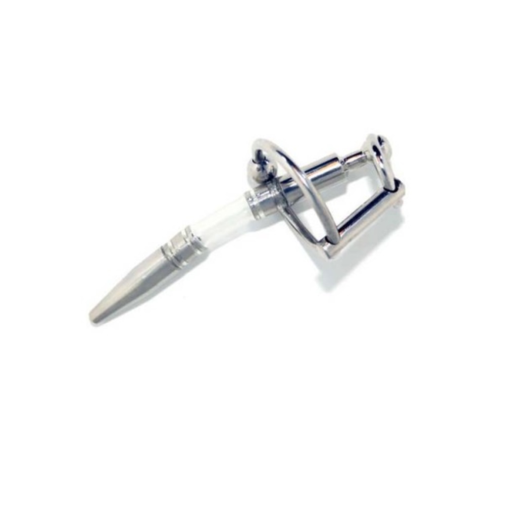 Flexible Ziro Penis Plug and Glans Ring - The Flexible Ziro Penis Plug and Glans Ring has a