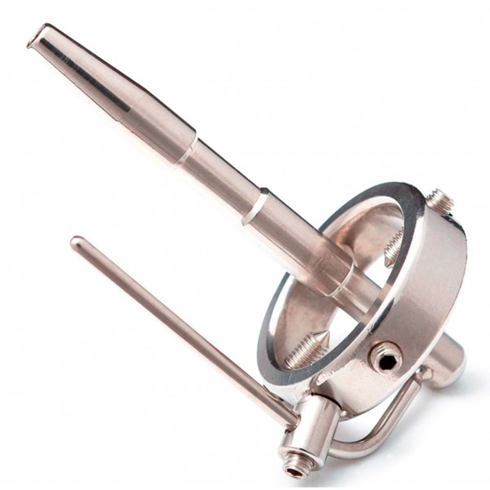 Sadistic Spike Penis Head Wand Chastity Device - Experience a new level of sadistic satisfaction - Sadistic Spike Penis Head Wand Chastity Device